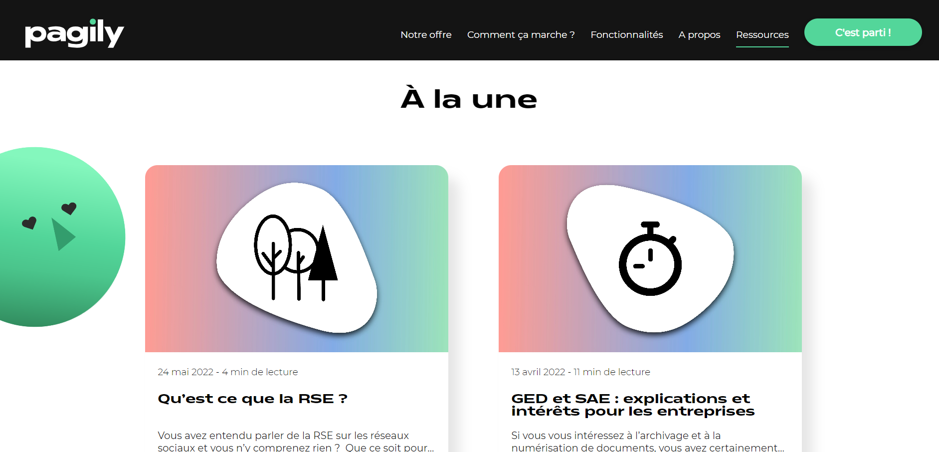 screen how it works page pagily
