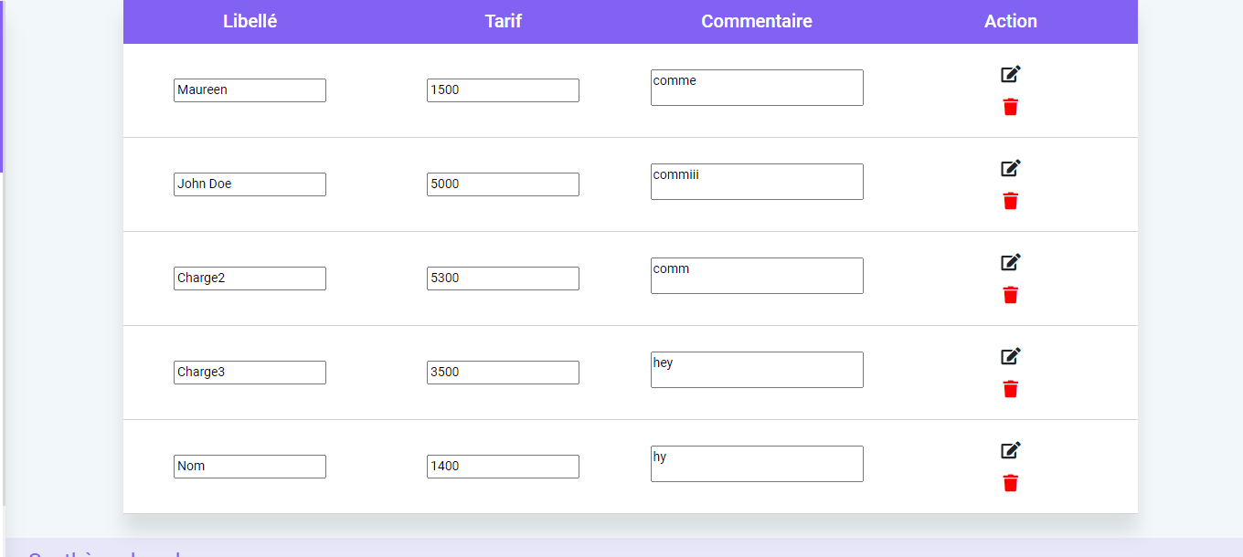 image site web plateforme facturation