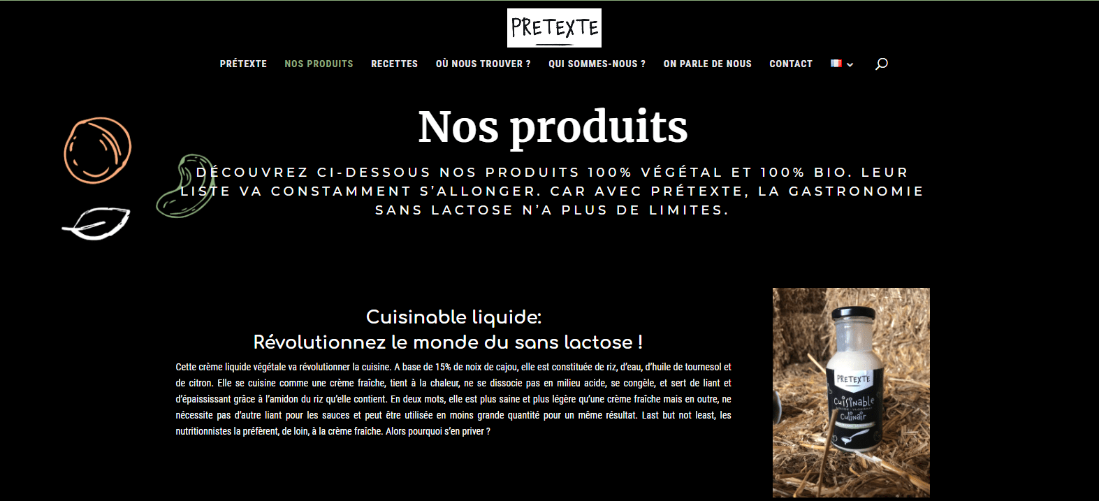 image site web pretext