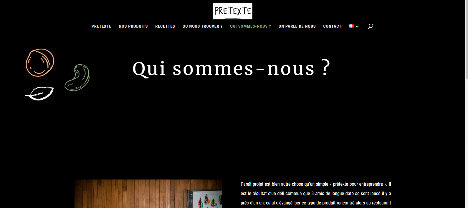 image site web pretext